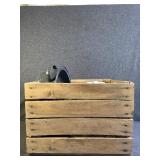 Wooden Crate, Roaster, Juicer, Bread Pans