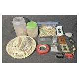 Clothes Pins, Electrical Covers, Hat, Letter
