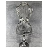 Black Metal Wire Mannequin Display Stand