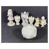 Precious Moments, Ceramic Angels, Candle