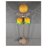 Vintage Art Nouveau Style Table Lamp