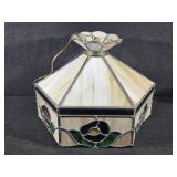 Vintage Tiffany-Style Hanging Lamp