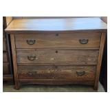 Wooden 3 Drawer Dresser