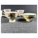 Various Tea Cups and Saucer Plates