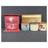 Pioneer Women Canister Breezy Blossom Stacking