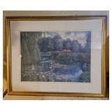 Claude Monet's Water Lily Painting