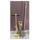 Shovel, Hand Saws(2)