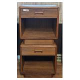 2 Wooden Nightstands