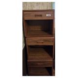 3 Wooden Nightstands