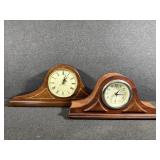 Bombay Company Mantel Clock, Classic Wooden