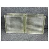 Clear Glass Blocks Ribbed Pattern (2)