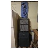 Suitcases (2), Rolling Duffel Bag