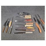 Various Knives, Knife Sharpener