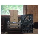 Wooden Crates, Plastic Crates