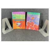 Louise Hay Books & Metal Bookends