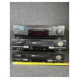 VCR Players (3) All Power On