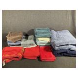 Assorted Wash Cloths and Bath Towels
