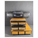 Panasonic Stereo Radio Cassette Recorder, Comes