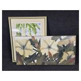 Angel Trumpets Signed Print, Moonflowers Print