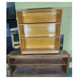 Rustic Wooden Console Table,Wooden Book Case