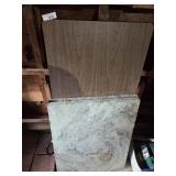 Brown Folding Table, Collapsible Table