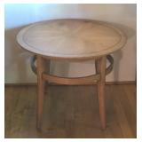 Round Wooden Side Table