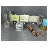 Vase, Extension Cord, Signs