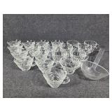 Various Punch Cups(19), Plastic Ladle