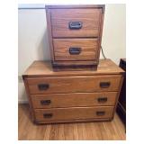 3 Drawer Dresser with 2 Drawer Nightstand