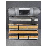 RCA Stereo Radio Double Cassette Recorder, Brief