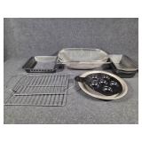 Steel Over The Sink Strainer, Loaf Pans(3), S