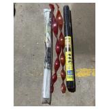 Weed Control Fabric, Vinyl Door Bottom, Wind