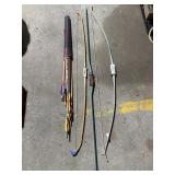 Recurve Bows(3), Arrows