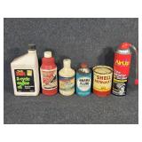 Engine Oil, Power Steering Fluid, Brake Fluid,