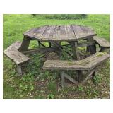Wooden Picnic Table