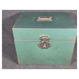 Green Metal Storage Box