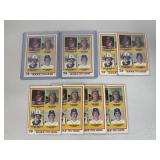 Jack Morris 1978 Topps Rookie Cards (8)