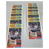 Wade Boggs x25, 1987 Fleer Baseballï¿½s Best  #4