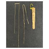 Chinese Bamboo Bookmark, (2)Broken Necklaces