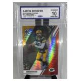 Aaron Rodgers, 2021 Panini Phoenix, #41 Fire Burst