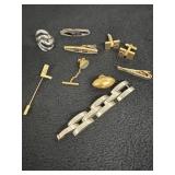 Tie bars, Cuff links, L stick bars