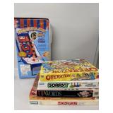 Games- Arcade Ball Game, Operation, Sorry