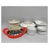 Pyrex Glass Bowls, Watermelon Cutter, Corning Ware