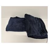 Sapphire Blue Throw Blankets (2)