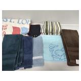 Hand towels, wash cloths, beach towel