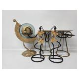 Celestial Sun and Moon Votive Candle Holder,