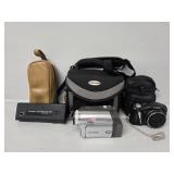Panasonic Recorder, Kodak Ektralite Camera, C