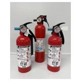 Fire Extinguisher (3), 1 large 2 small