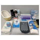 Medicine pill boxes, Bump patrol, Gauze pads