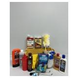 Steel Polish, Brasso, Dusters, Scrub Brush